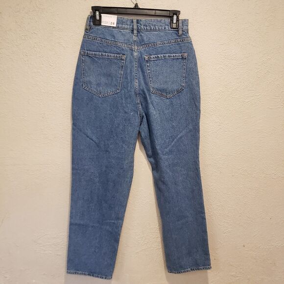 PacSun Jeans Womens High Rise Straight Button Fly Jean Size 26 NWT - Picture 6 of 7
